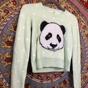 ❗3/$20❗🐼Polka Dot Panda Sweater